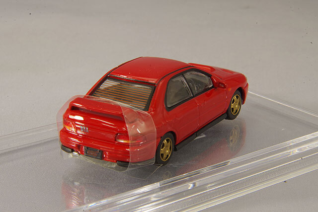 BM CREATIONS 1/64 スバル インプレッサ WRX 1994 レッド 右ハンドル