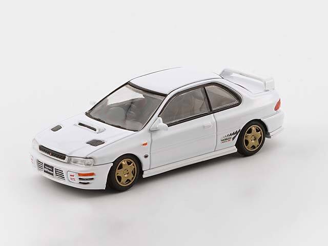 BM CREATIONS 1/64 スバル インプレッサ WRX Type R 3, 4-6 ホワイト