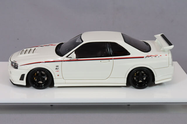 アイドロン 1/43 日産 スカイライン GT-R BNR34 ニスモ R-tune