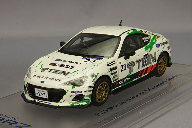 ENIF 1/43 スバル BRZ TEIN ADVAN BRZ 2013 全日本ラリー モントレー