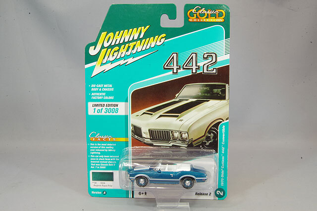 ジョニーライトニング 1/64 1970 オールズモビル カトラス 442