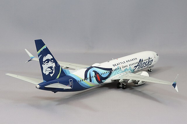 ジェミニ200 1/200 ボーイング 737 MAX 9 アラスカ航空 Seattle Kraken