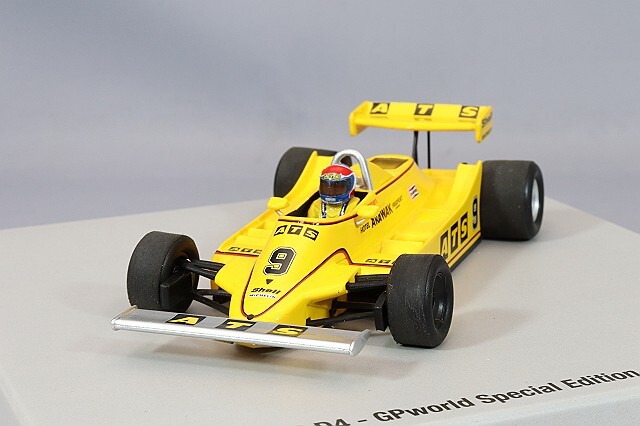 GP World特注, スパーク 1/43 ATS D4 1981 F1 ロングビーチGP #9 J