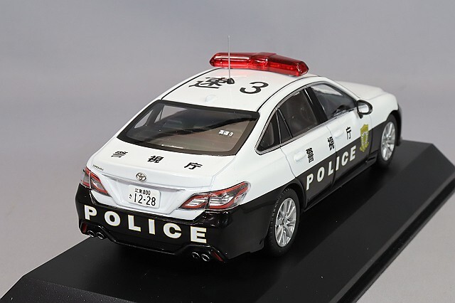 RAI'S 1/43 トヨタ クラウン (ARS220) 2022 警視庁高速道路交通警察隊