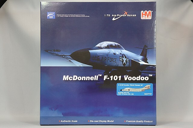 ホビーマスター 1/72 F-101B ブードゥー アメリカ空軍 第62戦闘迎撃