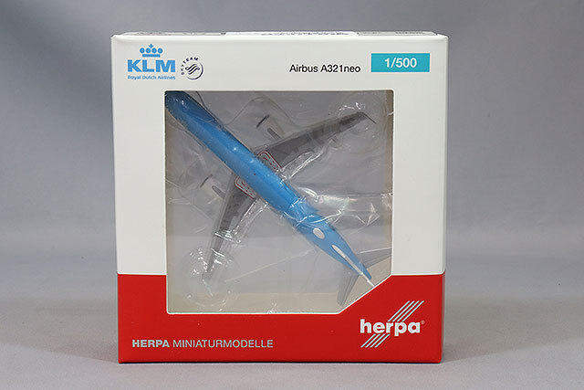 ヘルパ 1/500 エアバス A321neo KLMオランダ航空 