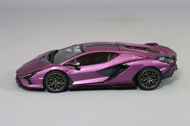 HUNG HING TOYS 1/64 ランボルギーニ シアン FKP 37 (Viola 30th)