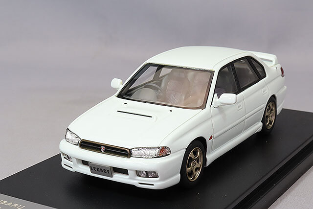 ハイストーリー 1/43 スバル レガシィ RS 1997 ピュアホワイト