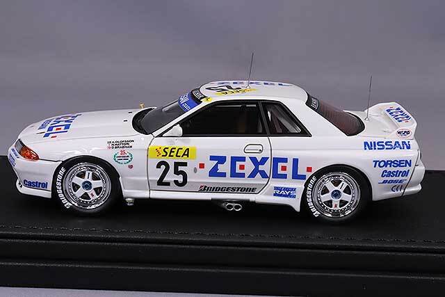 イグニッションモデル 1/43 ZEXEL スカイライン 1991 スパ24H #25 服部