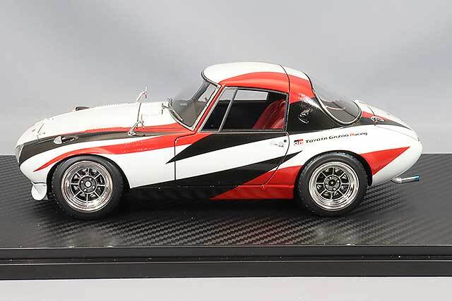 イグニッションモデル 1/18 トヨタ スポーツ 800 ノブハチVer ホワイト