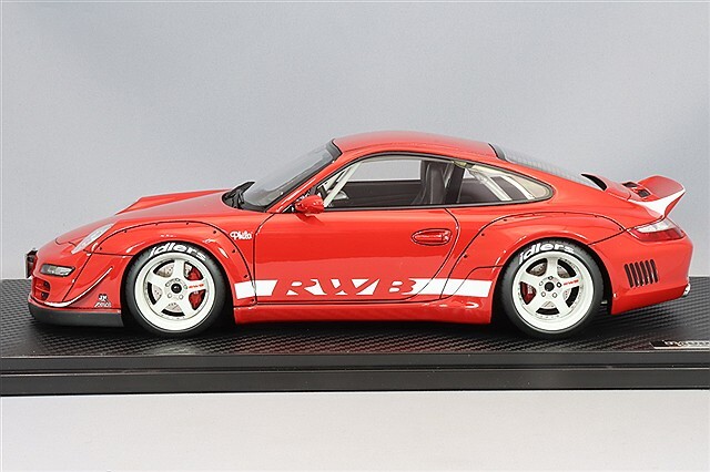 イグニッションモデル 1/18 RWB 997 レッド/SSRプロフェッサーSP1