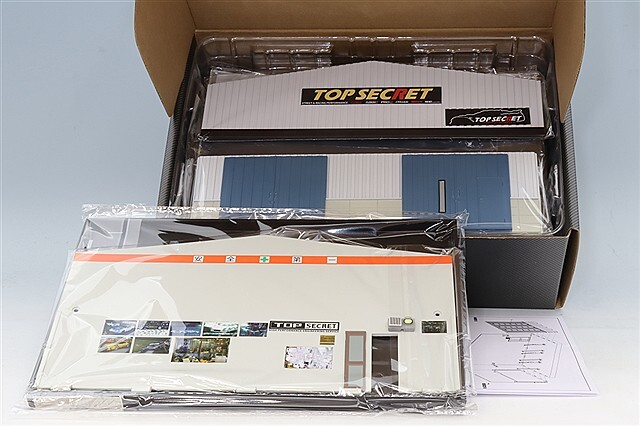 ポイント交換用30000P】 KKK MODEL 1/64 トップシークレット ジオラマ