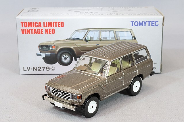 トミカリミテッドヴィンテージ NEO 1/64 トヨタ ランドクルーザー 60 GX 茶