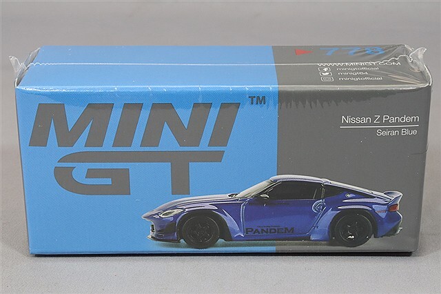 TSM ミニGT 1/64 パンデム 日産 Z セイランブルー (右ハンドル)