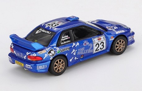 TSM ミニGT 1/64 スバル インプレッサ WRC99 2000 アクロポリスラリー