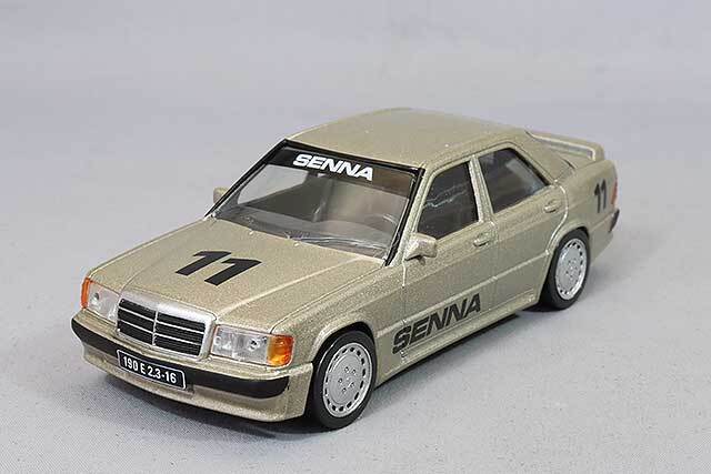 ノレブ 1/43 メルセデスベンツ 190E 2.3 16 1984 メタリックベージュ SENNA