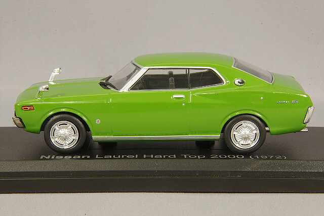 ノレブ 1/43 日産 ローレル ハードトップ 2000 SGX 1972 グリーン