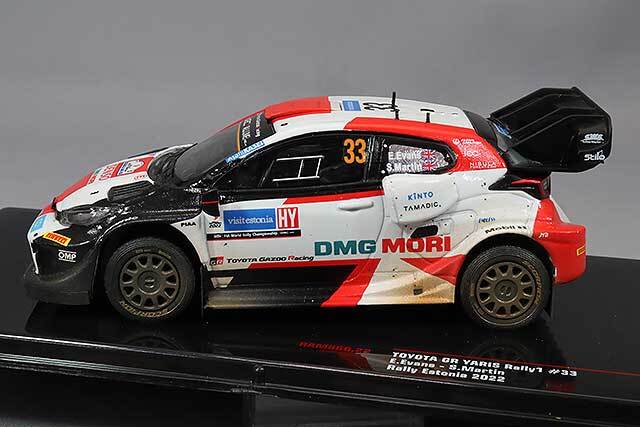 イクソ 1/43 トヨタ GR ヤリス RALLY1 2022 エストニアラリー #33 E
