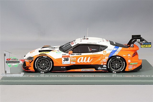 スパーク 1/43 au トムス GR スープラ TGR 2021 スーパーGT シリーズ