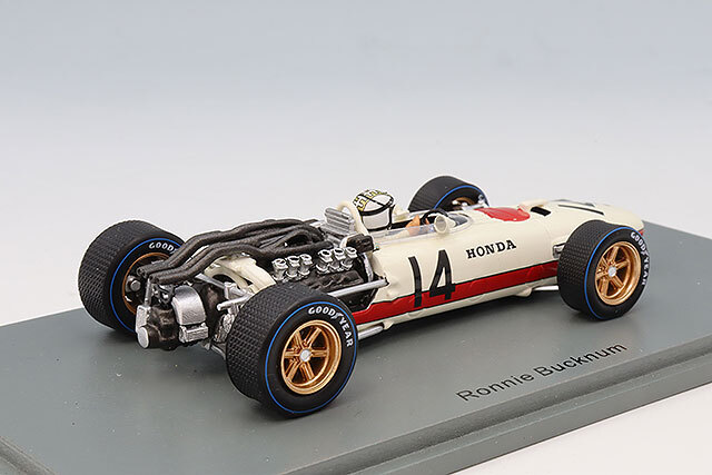 スパーク 1/43 ホンダ RA273 F1 1966 アメリカGP #14 R.バックナム