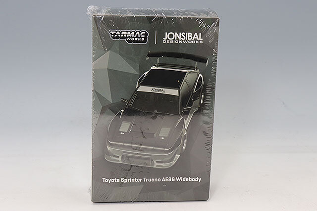 Tarmac 1/64 トヨタ スプリンター トレノ AE86 ワイドボディ ブラック