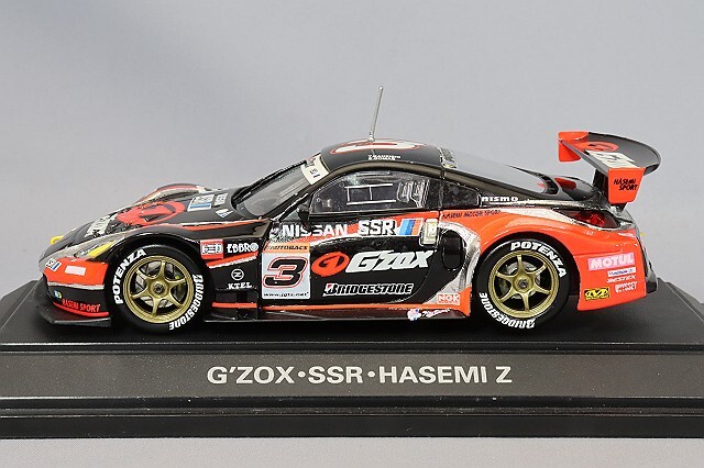 トミカエブロ 1/43 G'ZOX SSR ハセミ Z 2004 JGTC #3 金石年弘/E.コマス