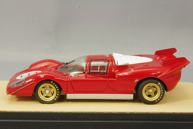 テクノモデル 1/43 フェラーリ 512S クーペ 1970 ルマン24H テスト #5