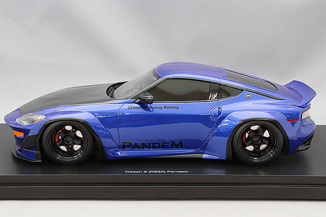 TOP SPEED 1/18 パンデム ニッサン Z (RZ34) セイランブルー