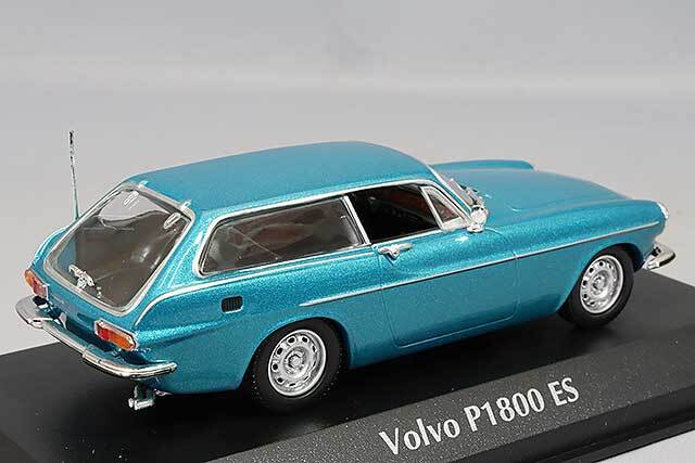 マキシチャンプス 1/43 ボルボ P 1800 ES 1971 ターコイズメタリック