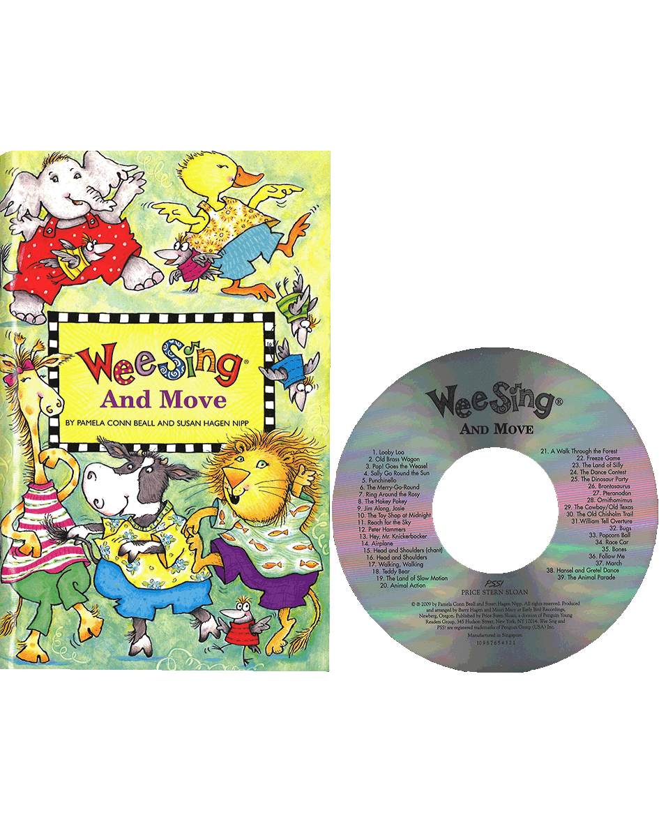WEE SING CHILDREN'S SONGS AND FINGERPLAYS (BK&CD)