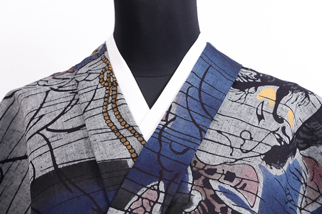 三勝 浴衣(ゆかた) 清水敬三郎 歌川国芳/小子部栖軽豊浦里捕雷