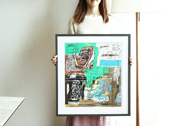アートポスター Jean-Michel Basquiat 「Sienna ,1984」｜北欧