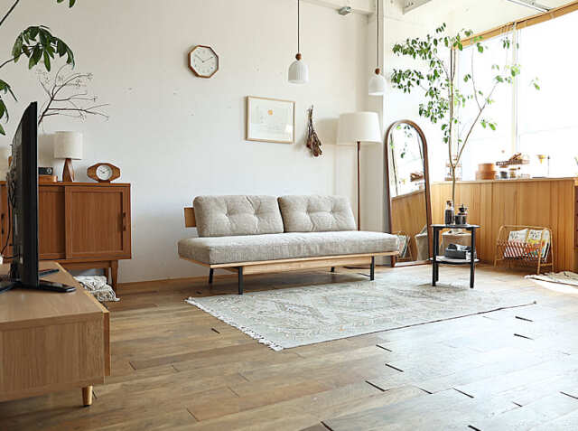 3人掛けソファー form（フォーム） ベージュカラー｜北欧