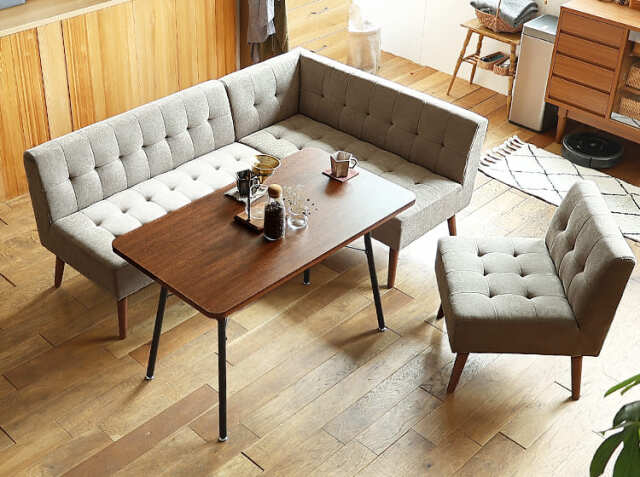 1人掛けソファー mild（ミルド）サンドベージュタイプ｜北欧