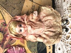 ジャーマンアンティーク，オールオリジナル，ミニョネット，ビスク