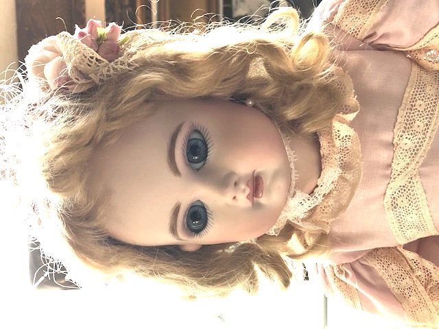 リプロビスクドール,フレンチ,デポゼEJジュモー,42cm,青目,ブロンド