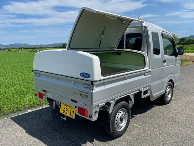 送料無料】【トラボ！本体】軽トラック荷台専用FRP製ボックス（標準