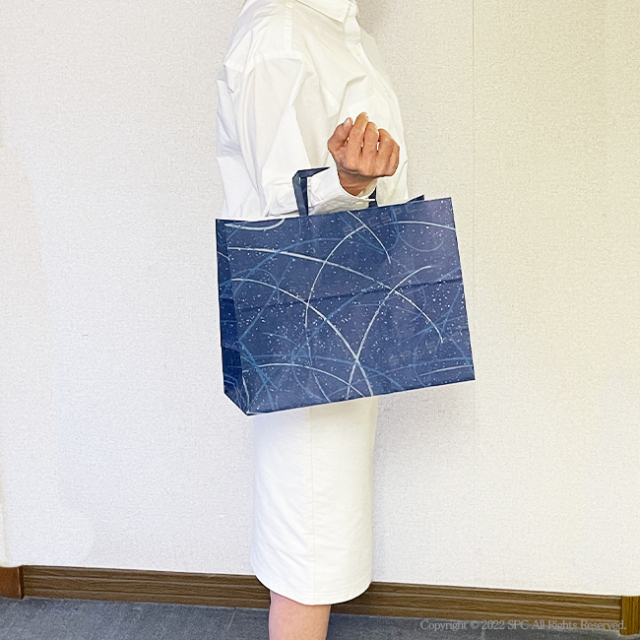 手提げ紙袋 みすみ 小 【32×14×H25cm】｜香典返し.JP