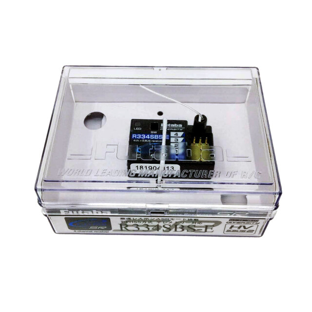 FUTABA R334SBS-E（ショートアンテナ） T-FHSS/T-FHSS SR方式カー用