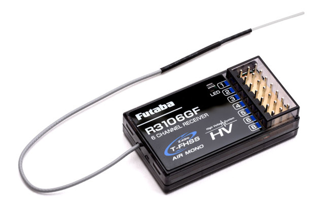 FUTABA R3106GF-T-FHSS AIR-2.4GHz（テレメトリー非対応）T6L標準 2.4
