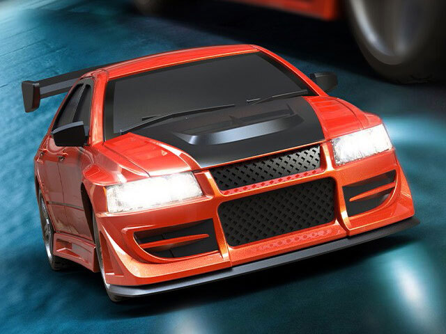 ハイテック TURBO RACING ターボレーシング 1/76スケール オン