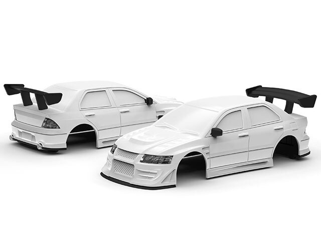 ハイテック TURBO RACING ターボレーシング 1/76スケール オン