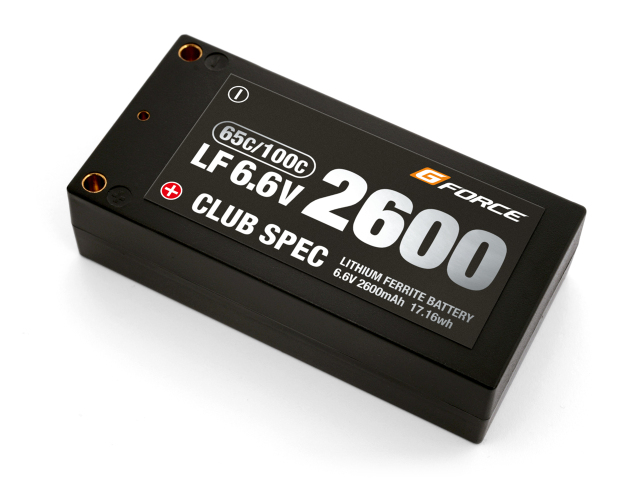G-FORCE CLUB SPEC LiFe 6.6V 2600mAh GFG102