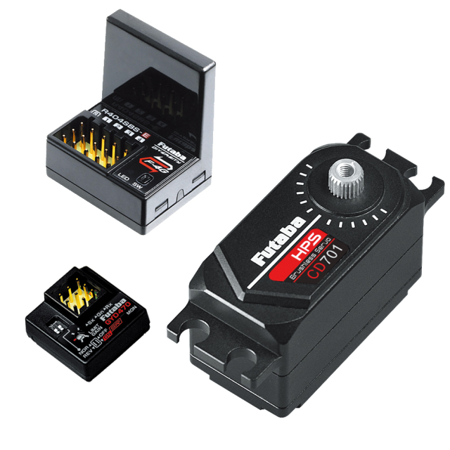 フタバ RSセット RS404SBS-E+HPS-CT702 00107409 EPカー用受信機・1