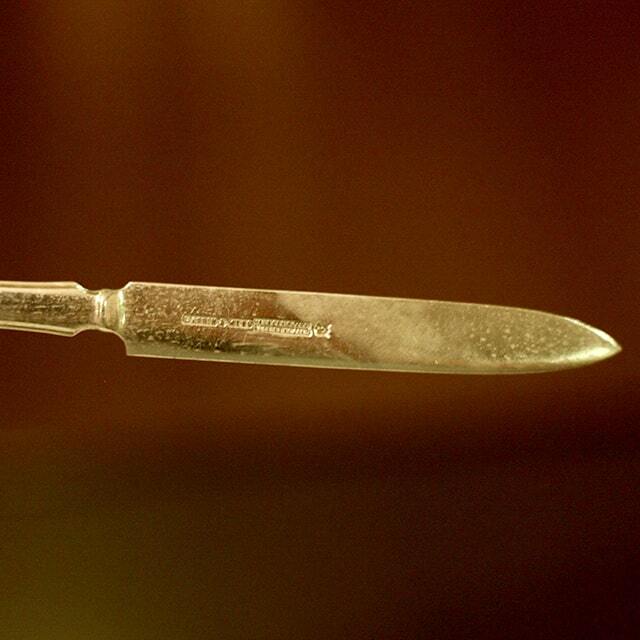 中古】Mappin&Webb(マッピン&ウェッブ) デザートナイフ＆フォーク6点