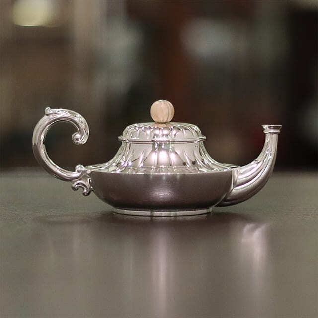 中古】Tiffany（ティファニー）家庭用ティーポット トレイ付き tf-117