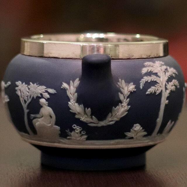 中古】WEDGWOOD（ウェッジウッド）家庭用3点ティーセット W-012