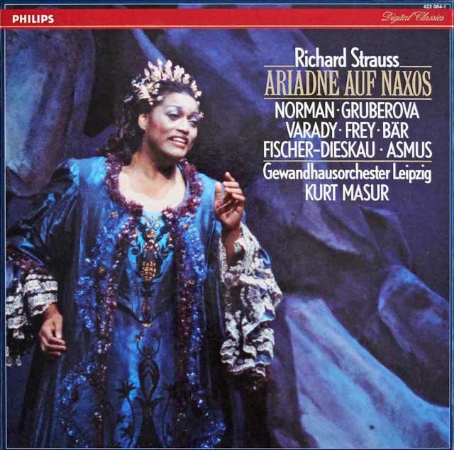 LP レコード ノーマン、グルベローヴァ、マズアのR.シュトラウス