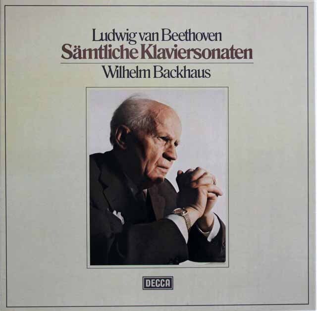 LP レコード バックハウスのベートーヴェン/ピアノソナタ全集 独DECCA 3423