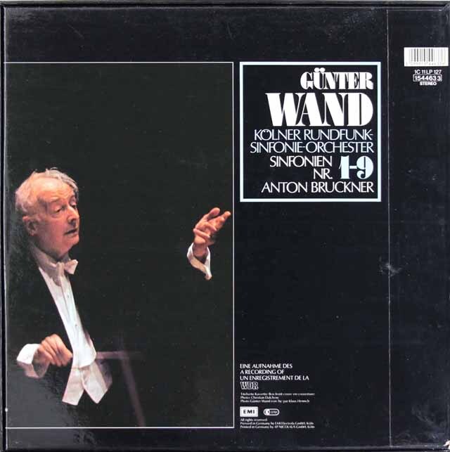 ブルックナー：交響曲全集 ヴァント ケルンWDR交響楽団 10枚組 ドイツ